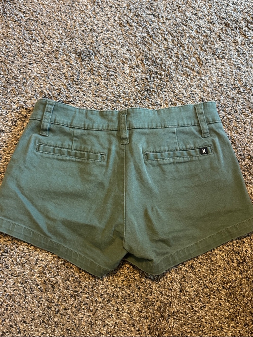 Hurley Olive Utility Women's Shorts